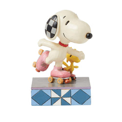 The Wheel Deal - Snoopy & Woodstock Roller Skate  - Country N More Gifts