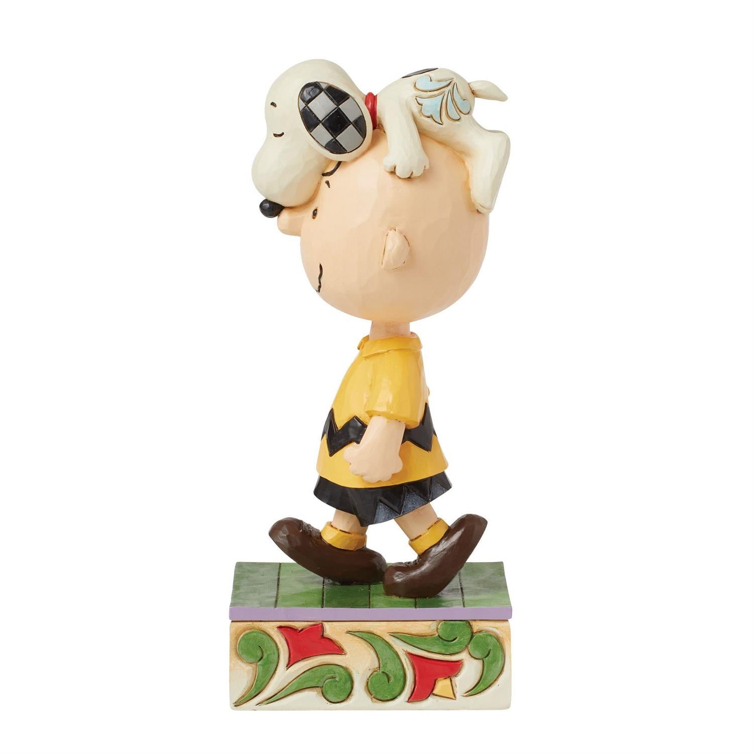 Head Honcho - Snoopy on Charlie Brown's Head  - Country N More Gifts