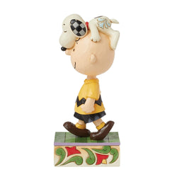 Head Honcho - Snoopy on Charlie Brown's Head  - Country N More Gifts