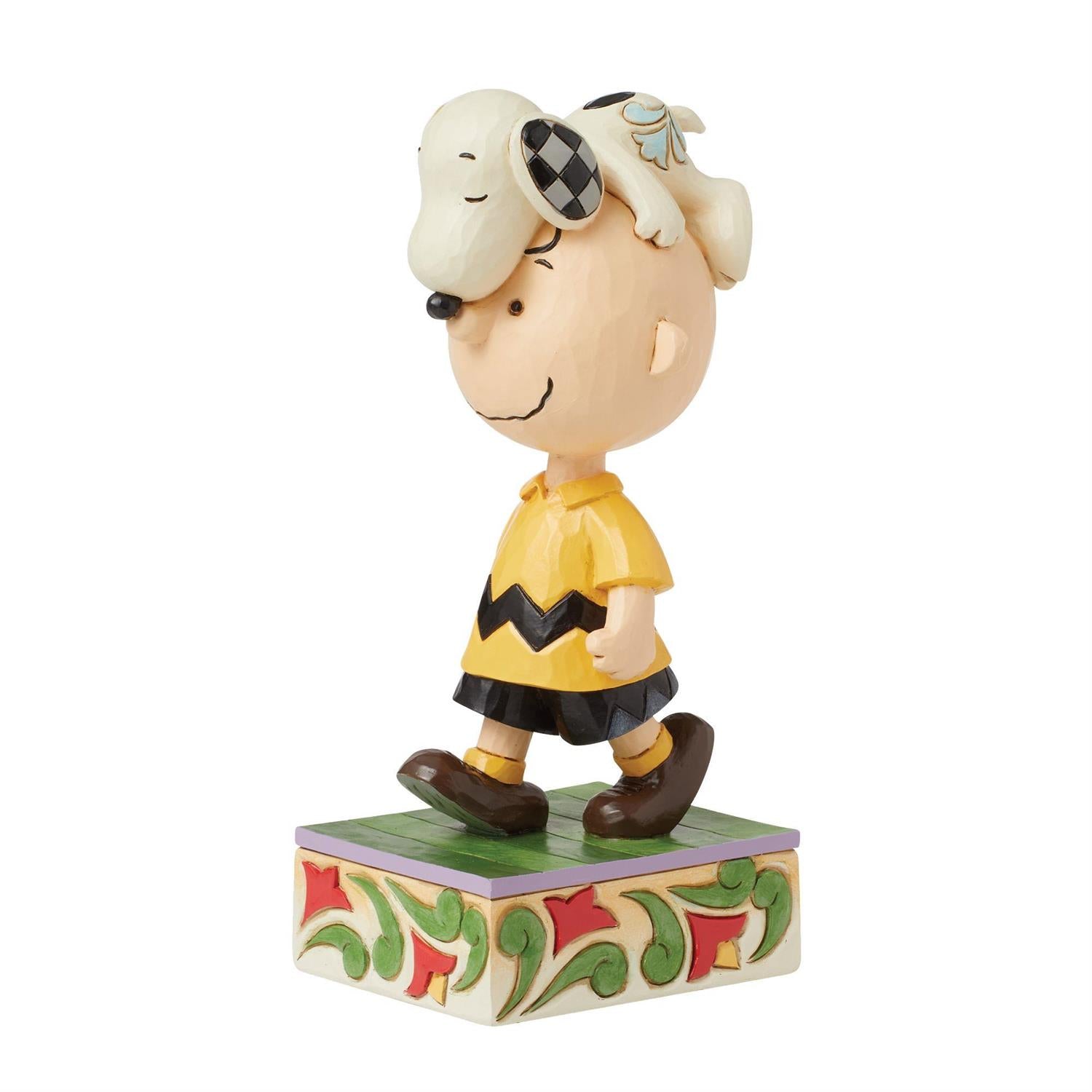 Head Honcho - Snoopy on Charlie Brown's Head  - Country N More Gifts