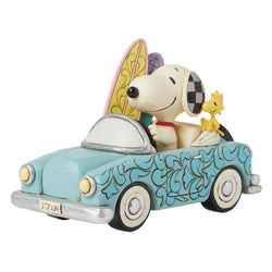 Sunny Drives and Surfing Vibes - Snoopy & Woodstock in Car Surf  - Country N More Gifts