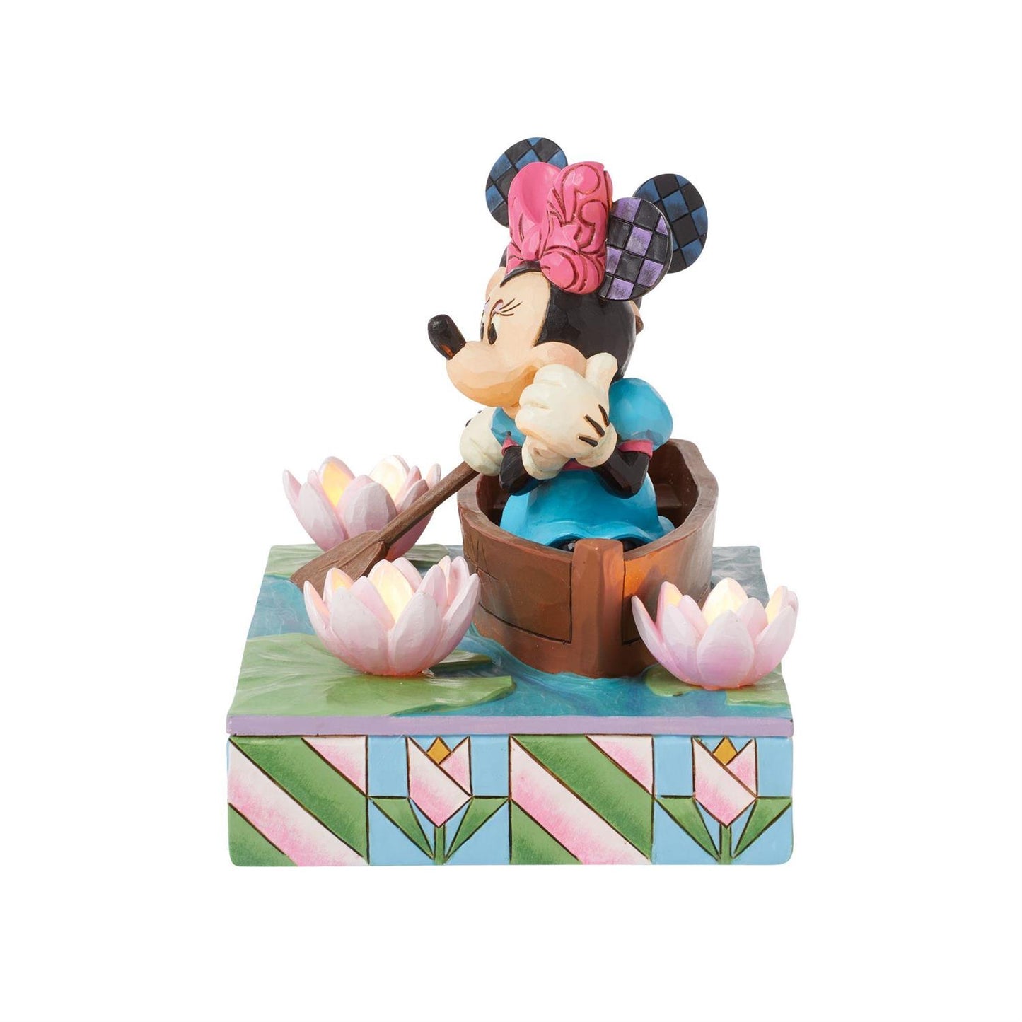 Row-mance is in the Air - Mickey & Minnie LED Love Rowboat  - Country N More Gifts