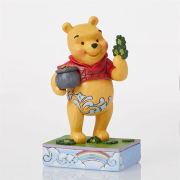 Lucky-Ol'-Bear-Pooh-Clovers  - Country N More Gifts