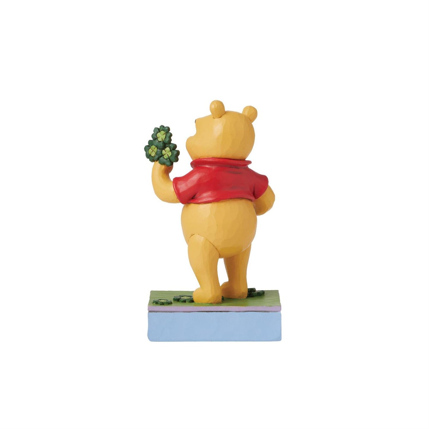 Lucky-Ol'-Bear-Pooh-Clovers  - Country N More Gifts