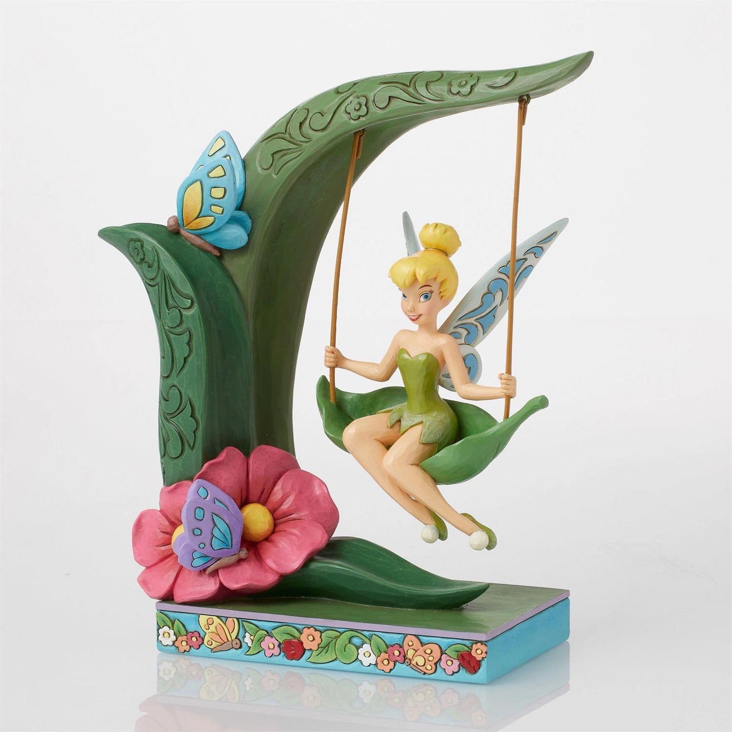 NO BOX - Suspended in Springtime Magic - Tink Spring Swing - Country N More Gifts