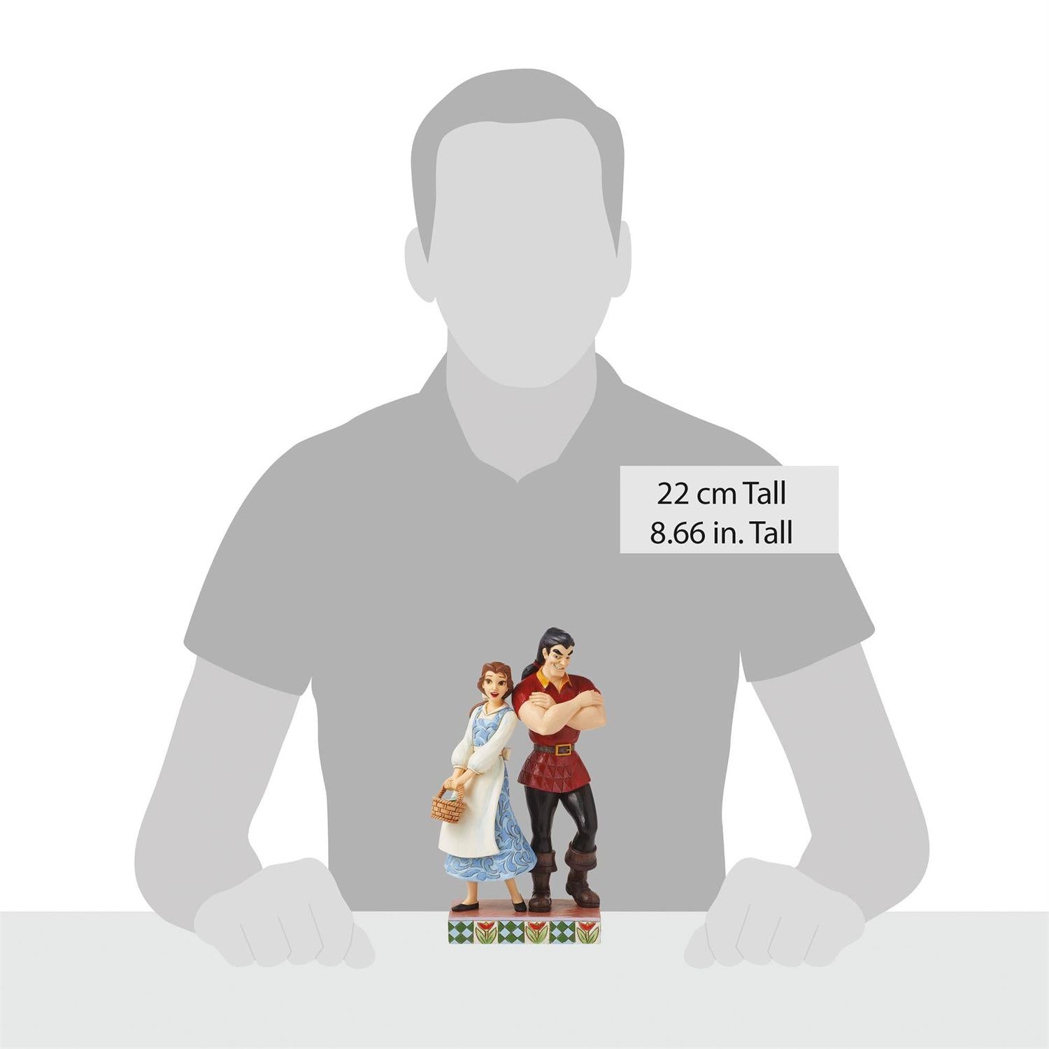Brilliant & Boorish - Gaston vs Belle Good vs Evil - Country N More Gifts