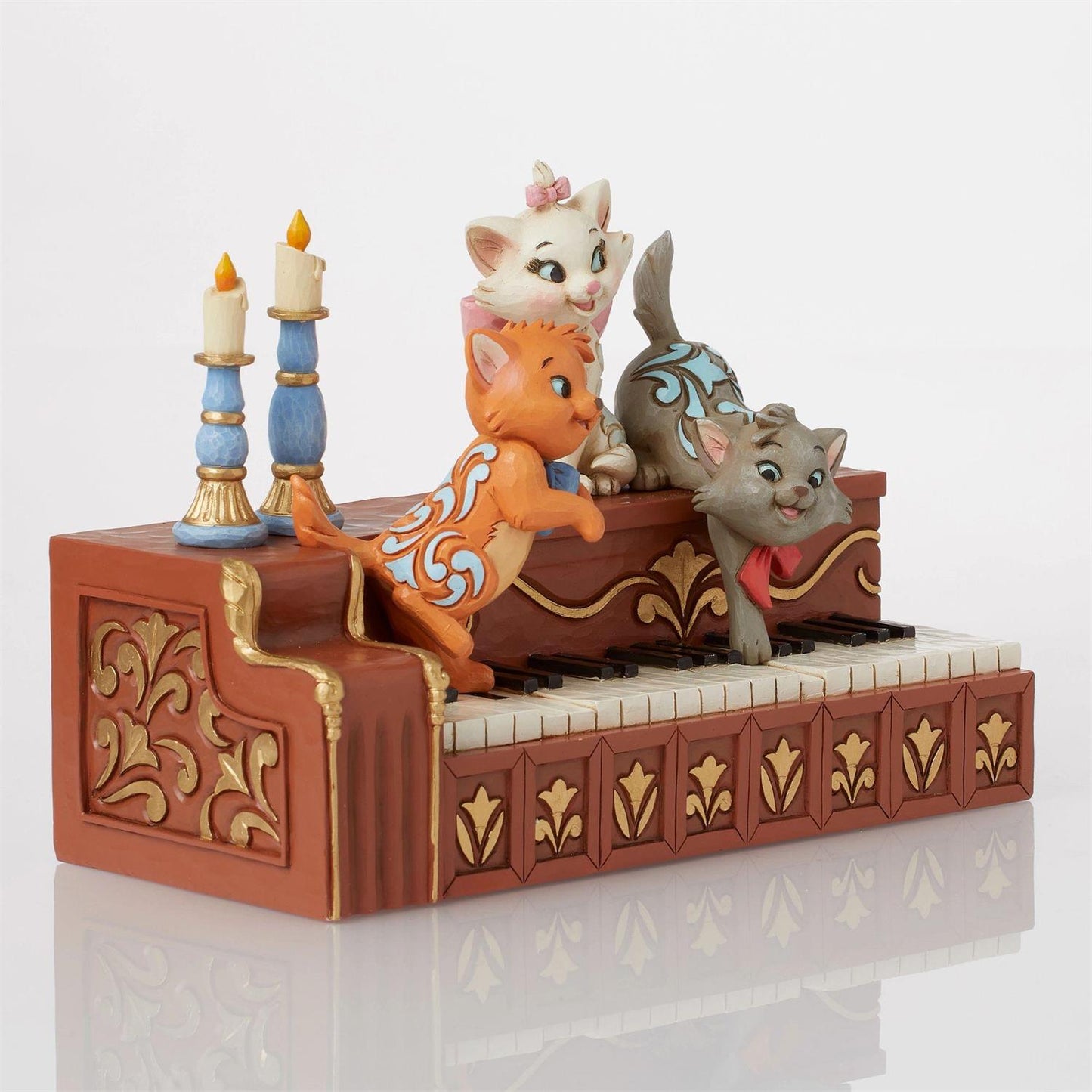 FBA - Paws at Play - Aristocats Kittens Piano - Country N More Gifts