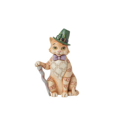 Purr-fectly Irish - Irish Tabby Cat Figurine  - Country N More Gifts