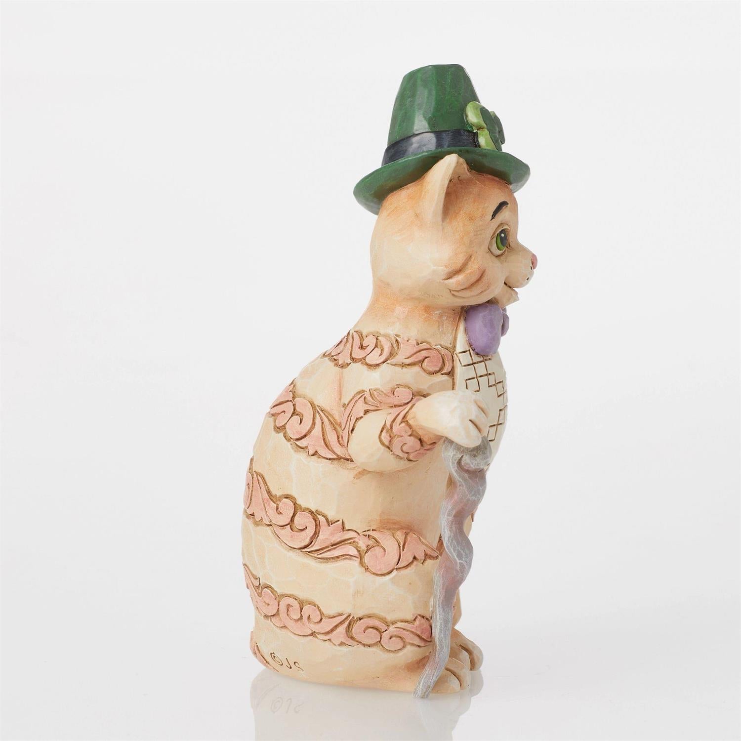 Purr-fectly Irish - Irish Tabby Cat Figurine  - Country N More Gifts