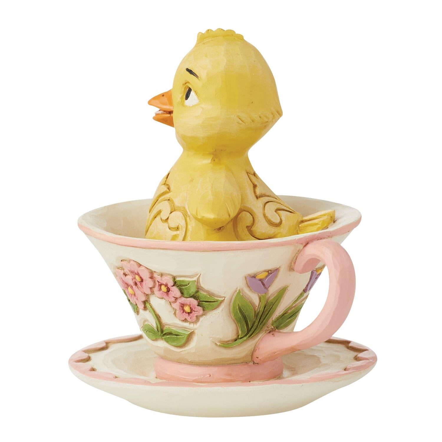 Chick in Teacup Mini Figurine  - Country N More Gifts