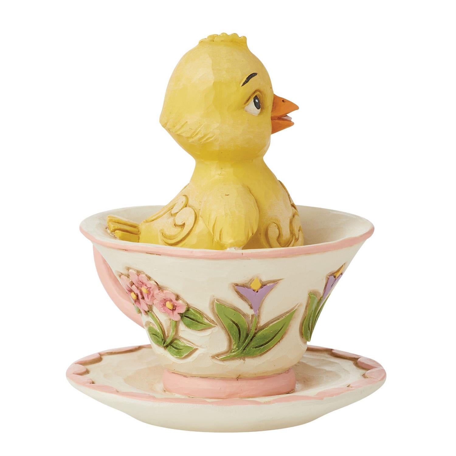 Chick in Teacup Mini Figurine  - Country N More Gifts