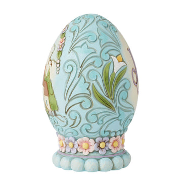 Let Us Rejoice - Egg with Church Scene Figurine  - Country N More Gifts