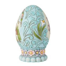 Let Us Rejoice - Egg with Church Scene Figurine  - Country N More Gifts