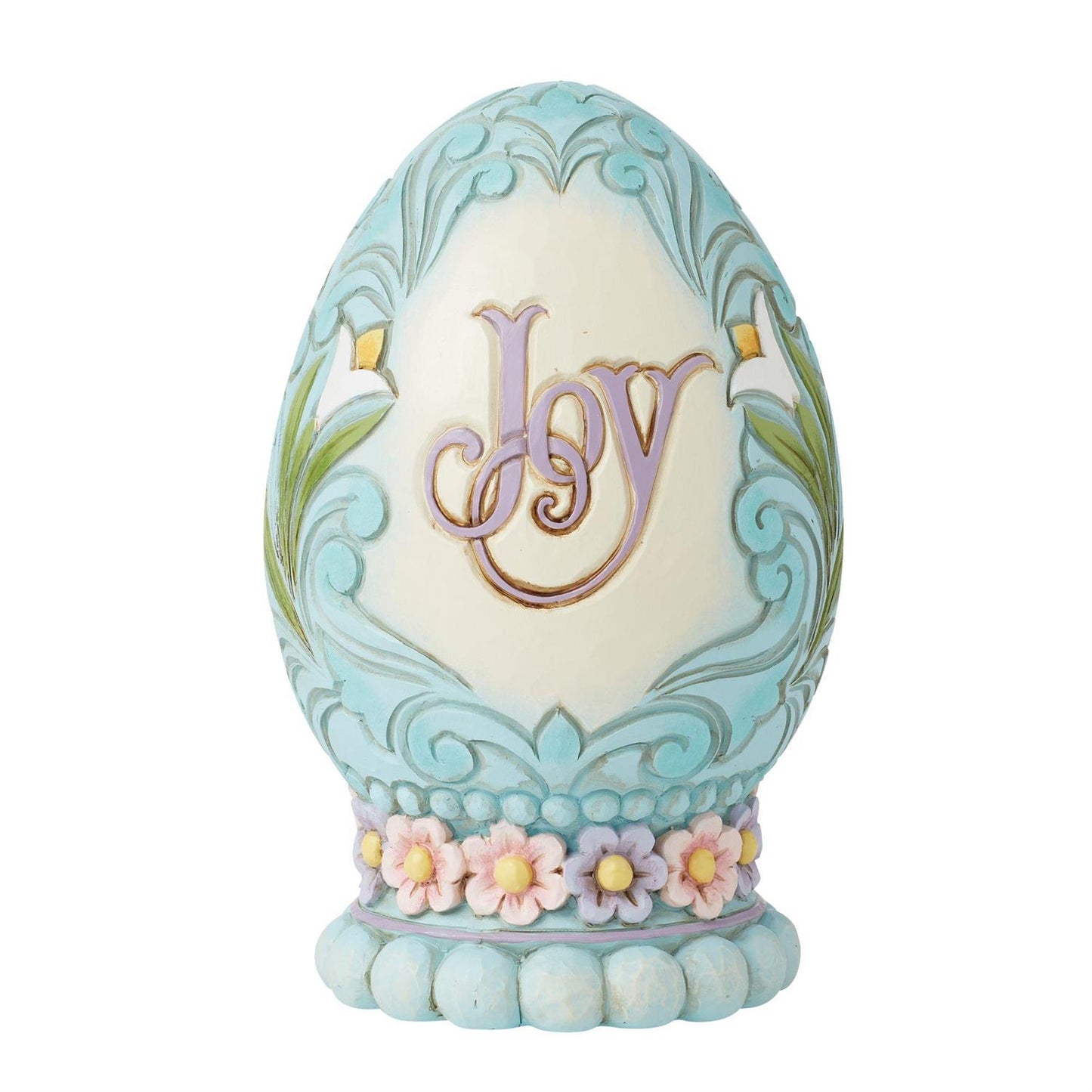 Let Us Rejoice - Egg with Church Scene Figurine  - Country N More Gifts
