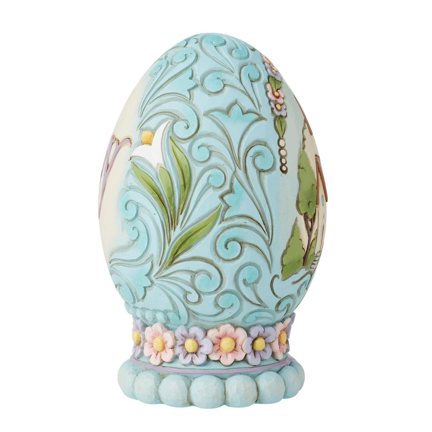 Let Us Rejoice - Egg with Church Scene Figurine  - Country N More Gifts