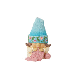 Knitted by Hand - Knitting Hat Gnome Figurine  - Country N More Gifts
