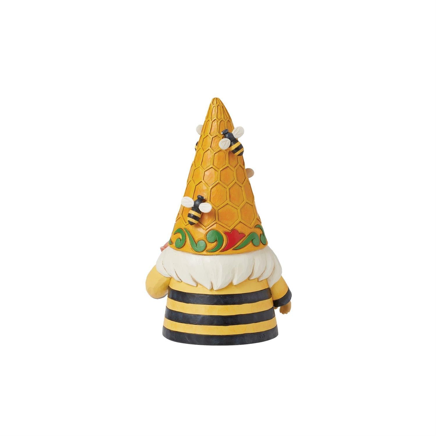 Bee-ing Cute - Beehive Hat Gnome Figurine  - Country N More Gifts