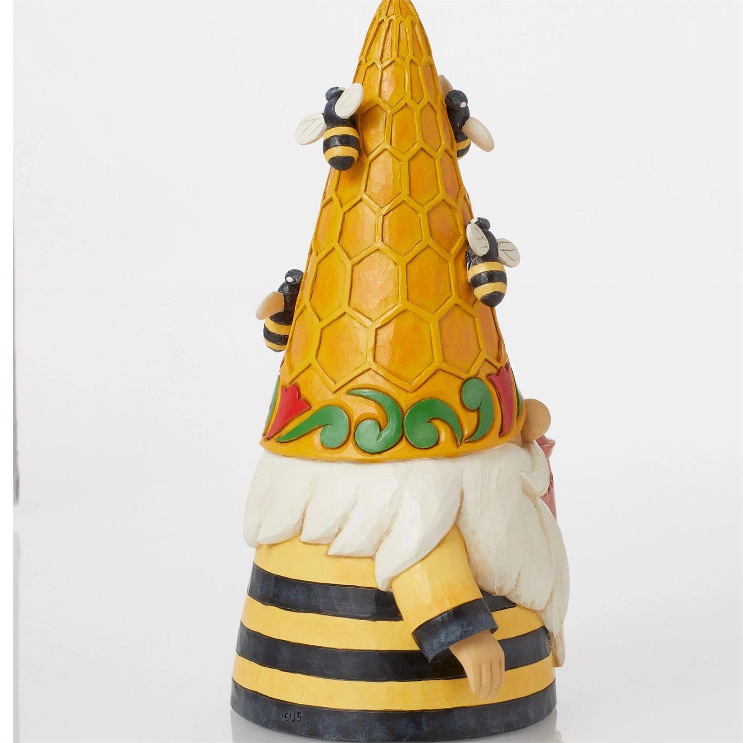 Bee-ing Cute - Beehive Hat Gnome Figurine  - Country N More Gifts