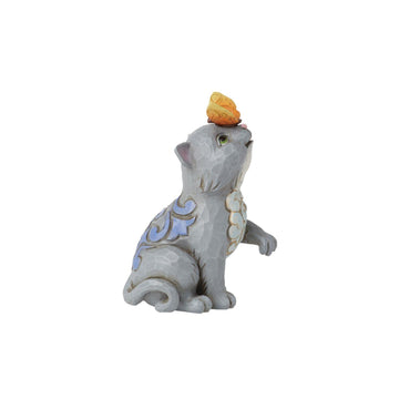 Cat and Butterfly Mini Figurine  - Country N More Gifts