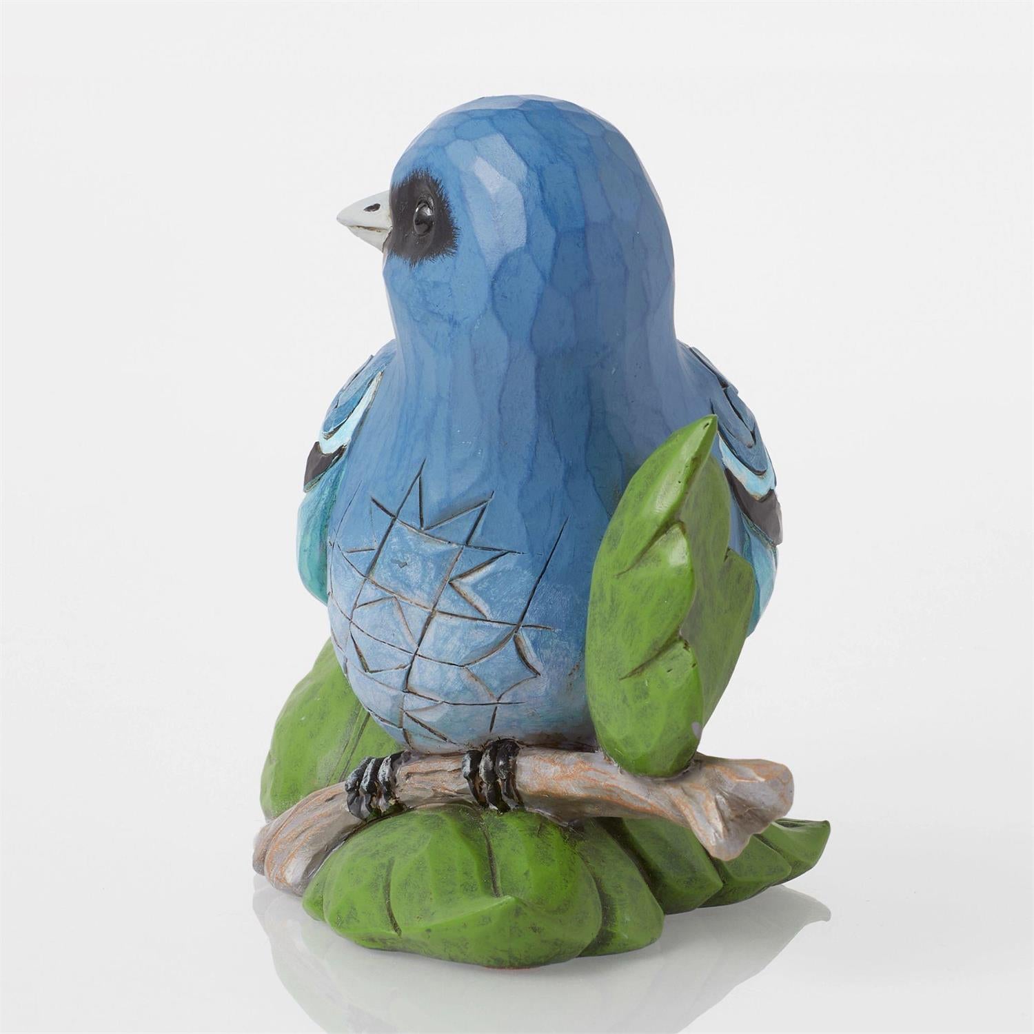 Indigo Melody - Indio Bunting Bird Fig  - Country N More Gifts