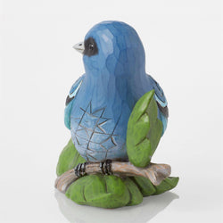 Indigo Melody - Indio Bunting Bird Fig  - Country N More Gifts
