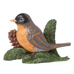 Delightful Sounds - Robin Bird Figurine  - Country N More Gifts