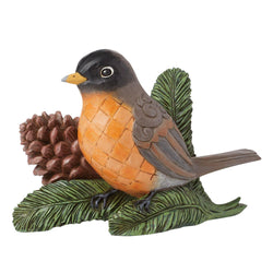 Delightful Sounds - Robin Bird Figurine  - Country N More Gifts