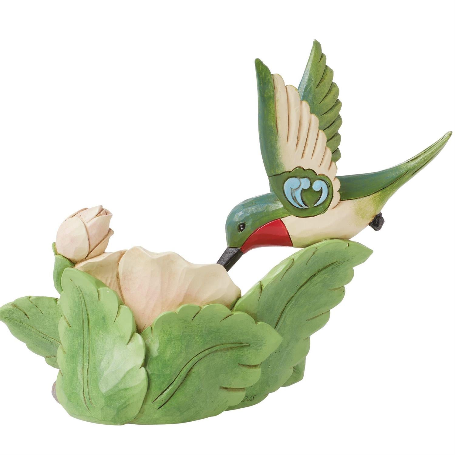 Fluttering Florals - Hummingbird Figurine  - Country N More Gifts