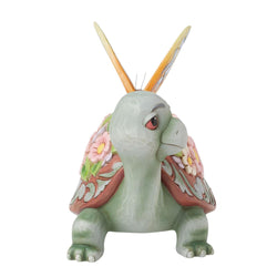 A Delicate Friendship - Turtle Flowers and Butterfly - Country N More Gifts