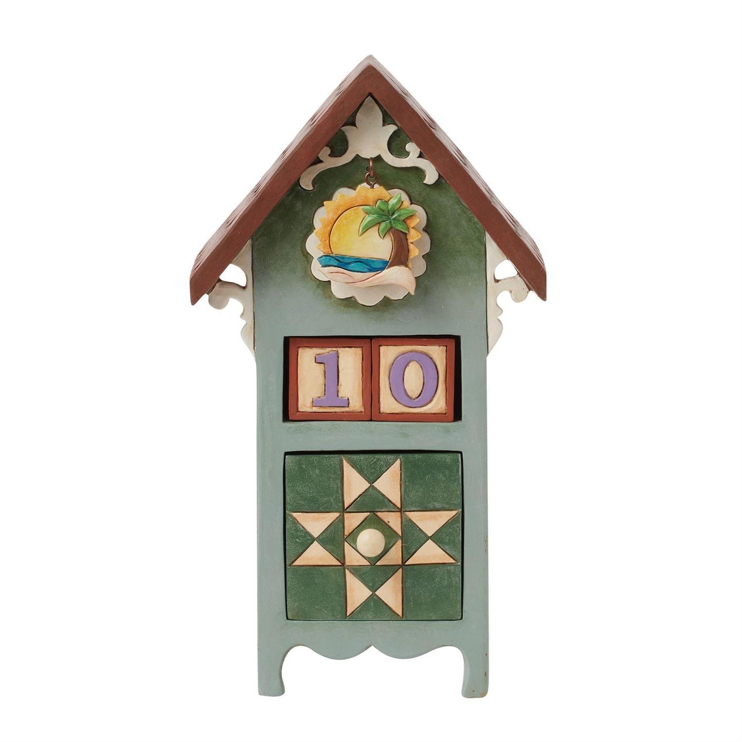 A Year Unfolds - Birdhouse Perpetual Calendar - Country N More Gifts