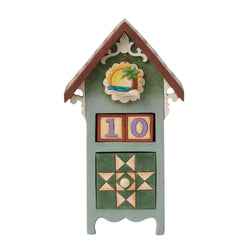 A Year Unfolds - Birdhouse Perpetual Calendar - Country N More Gifts