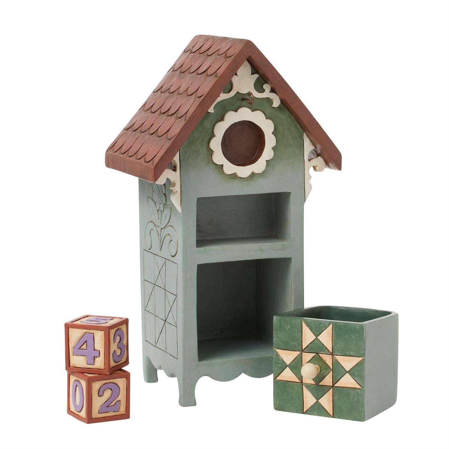 A Year Unfolds - Birdhouse Perpetual Calendar - Country N More Gifts