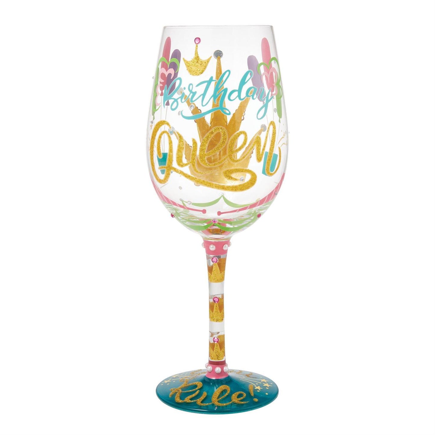 Birthday Queen Wine Glass - Country N More Gifts