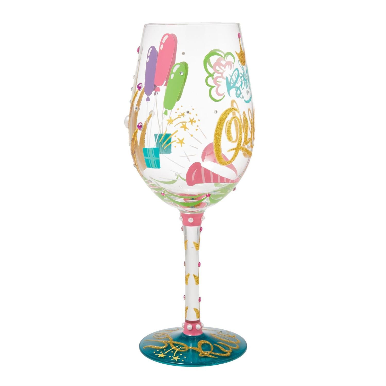 Birthday Queen Wine Glass - Country N More Gifts