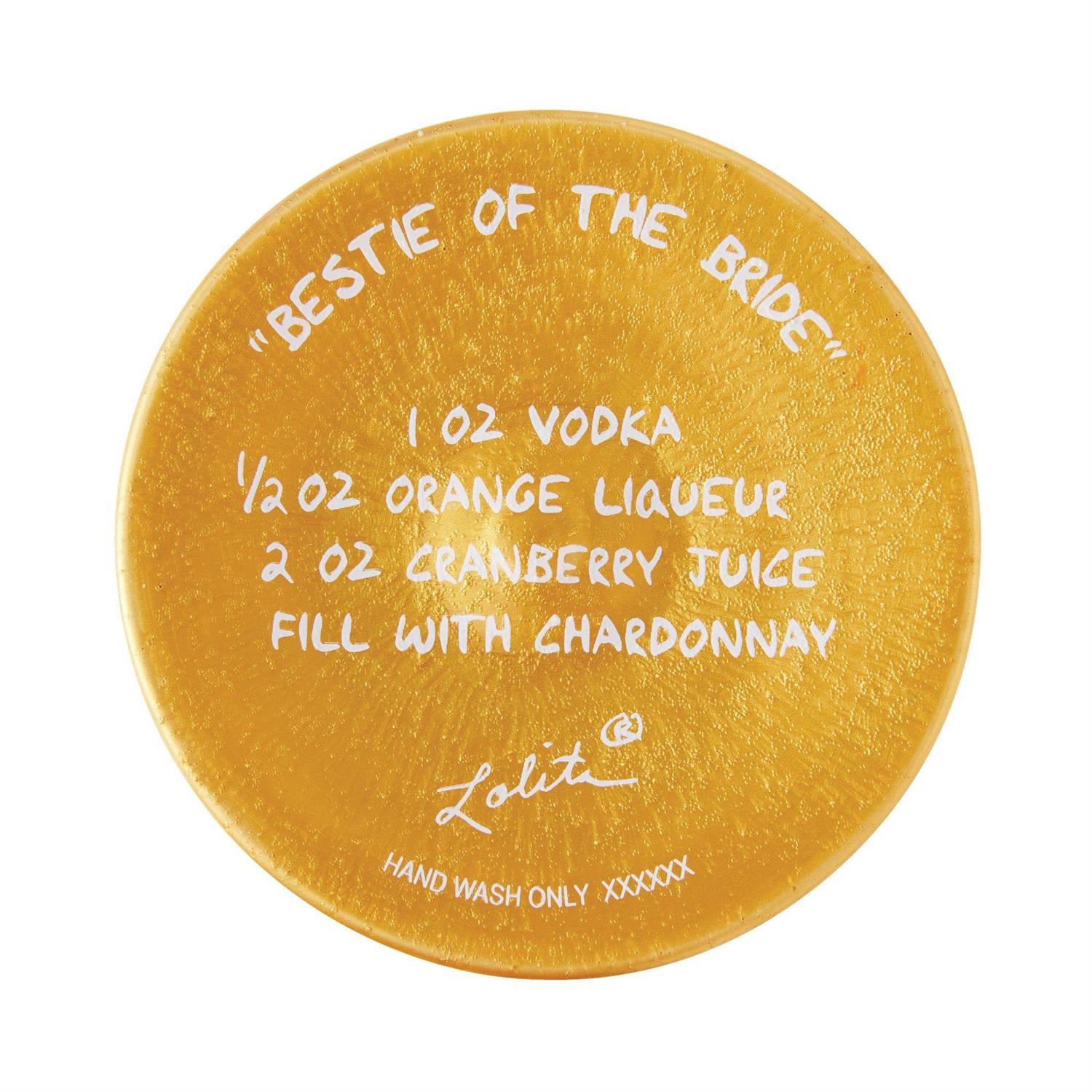 Bestie of the Bride Wine Glass - Country N More Gifts