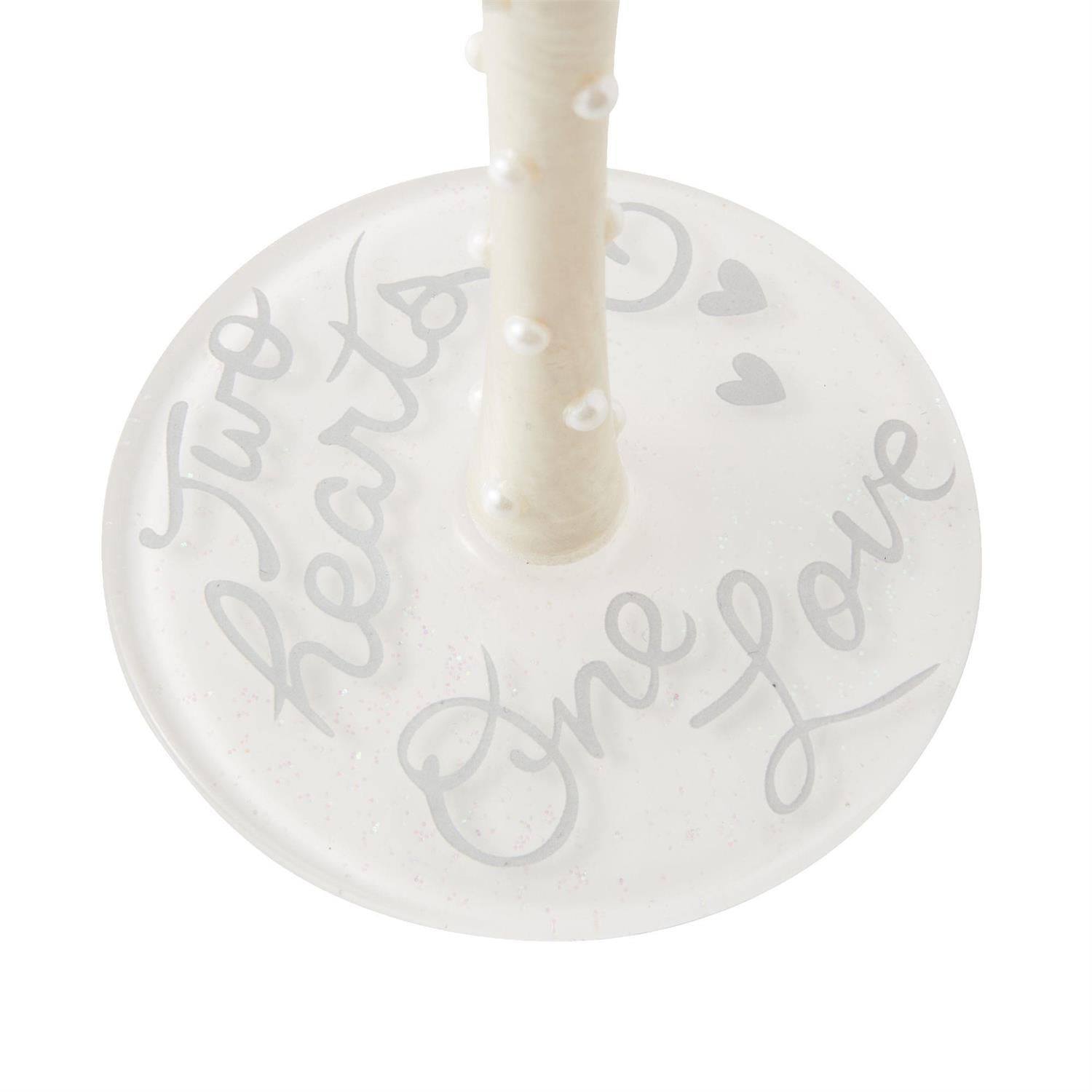 Bride Two Hearts Wine Glass - Country N More Gifts