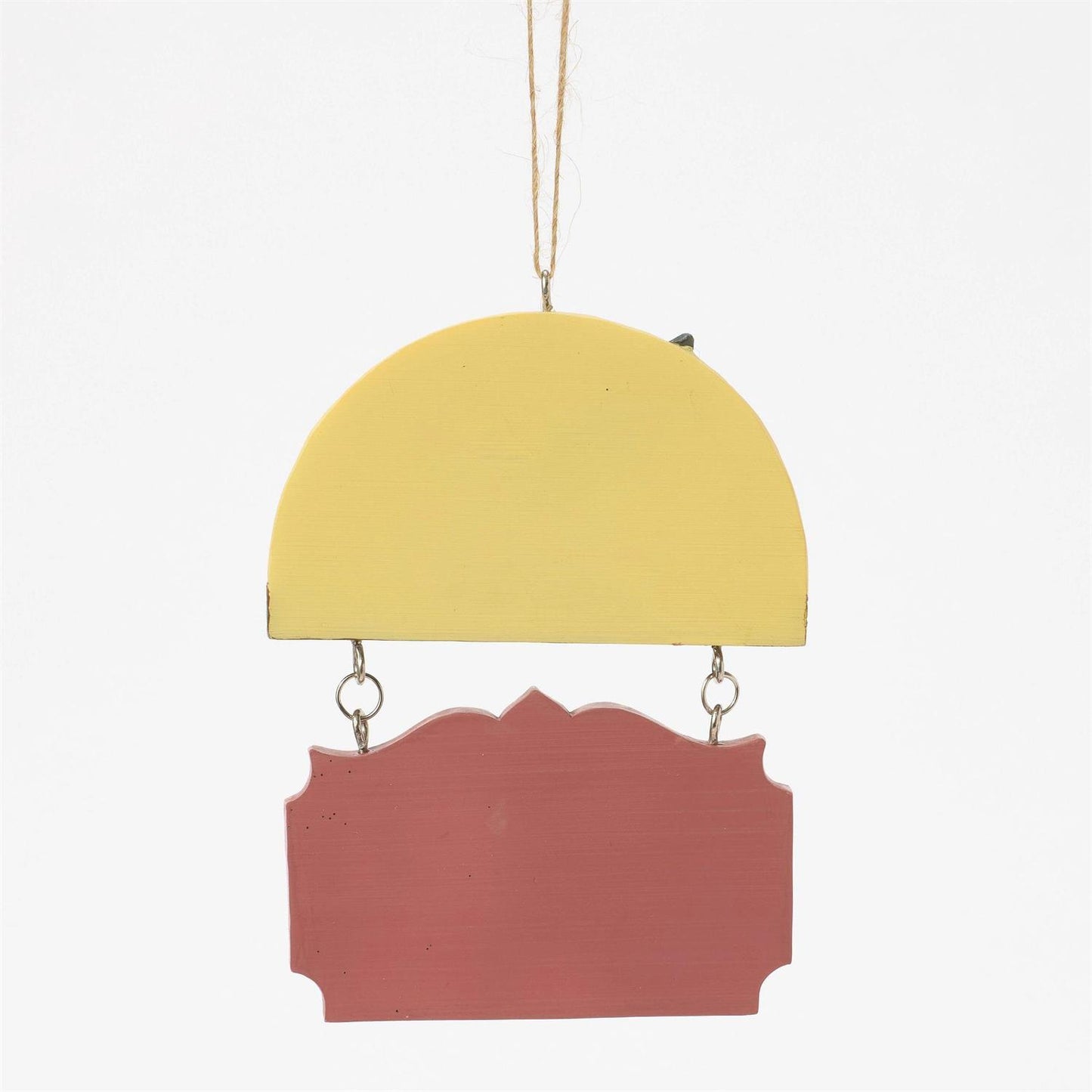 FBA - Black Cat Pink Palace Sign Ornament - Country N More Gifts