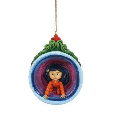 FBA - Coraline in Purple Tunnel Ornament - Country N More Gifts