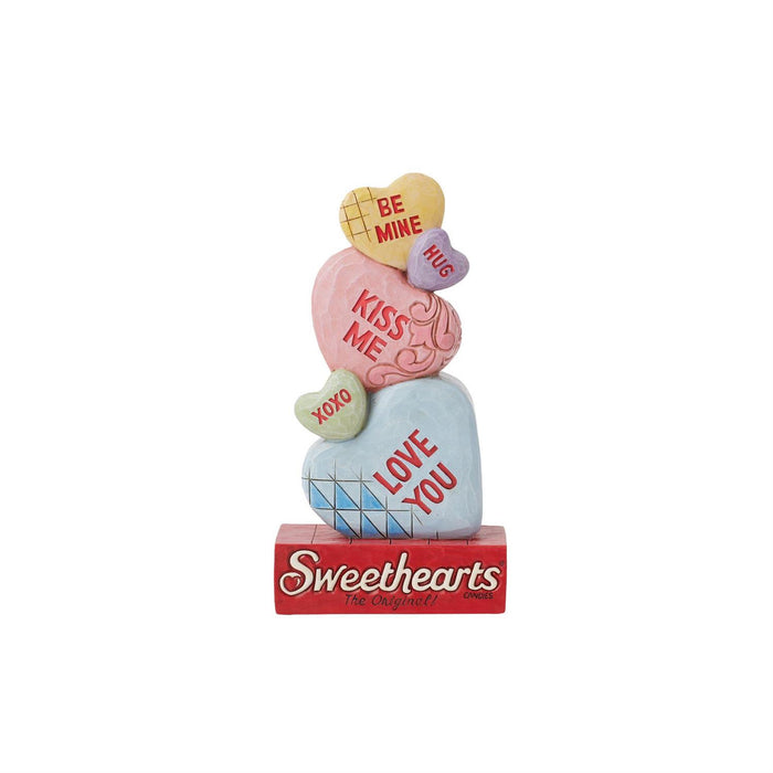 Piled High with Love - Stacked Message Hearts