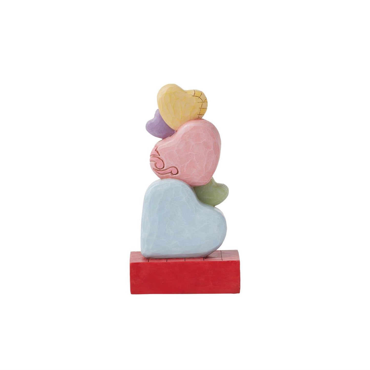 Piled High with Love - Stacked Message Hearts - Country N More Gifts
