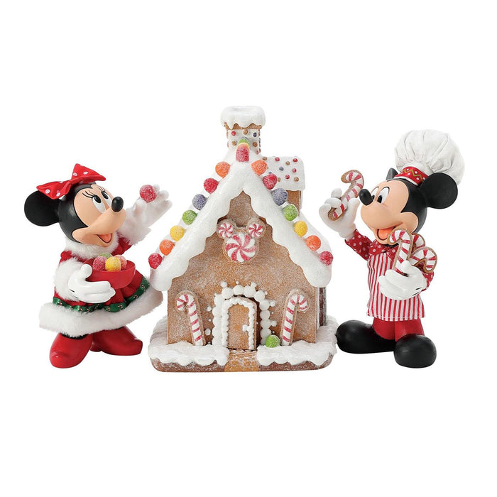 Minnie & Mickey's Gingerbread House