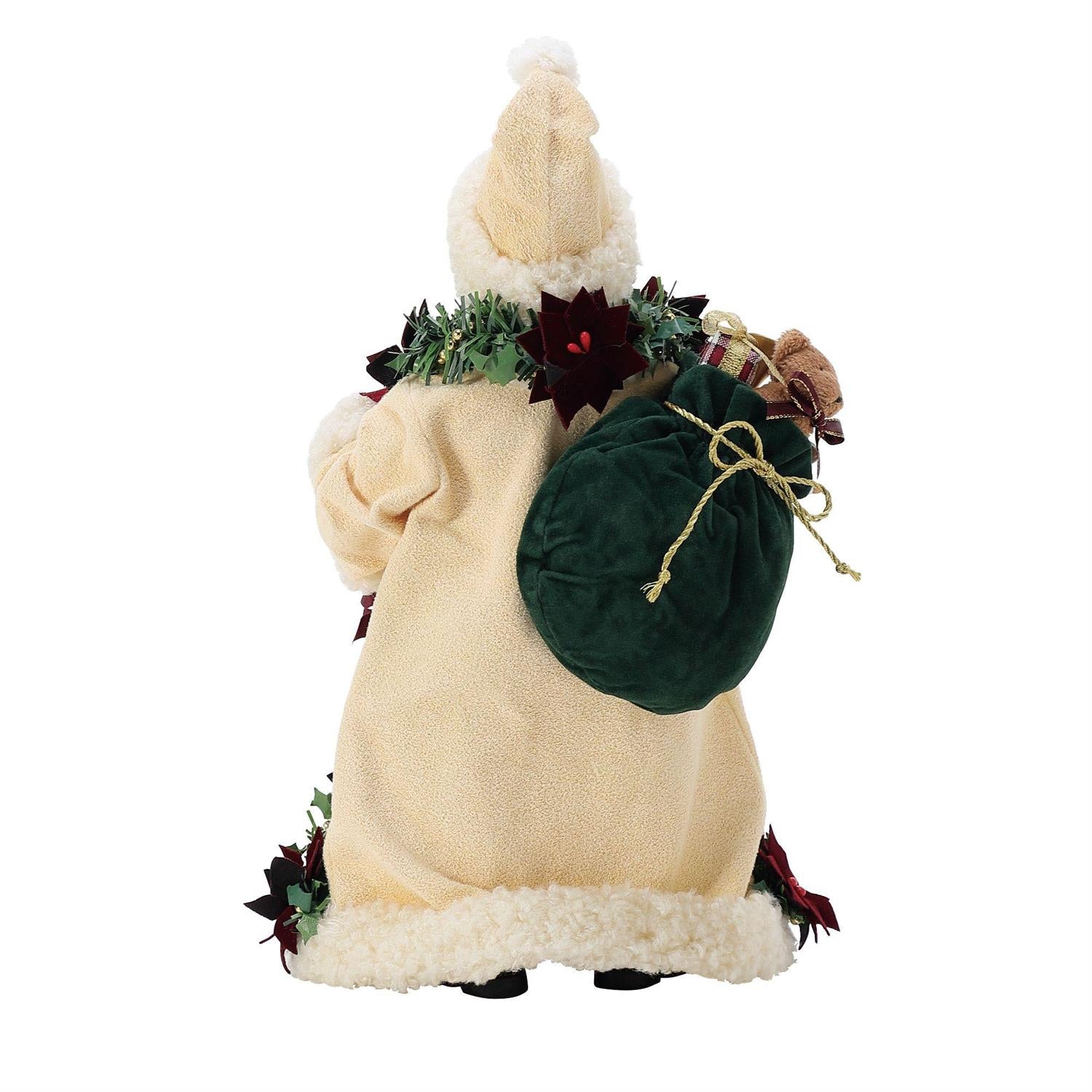 Old World Poinsettia Santa - Country N More Gifts