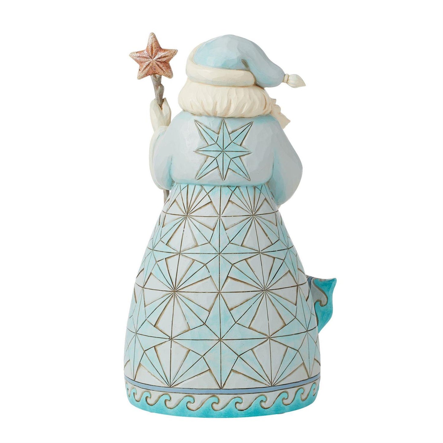 Shell-abrate the Season - Santa with Sand Dollar Figurine - Country N More Gifts