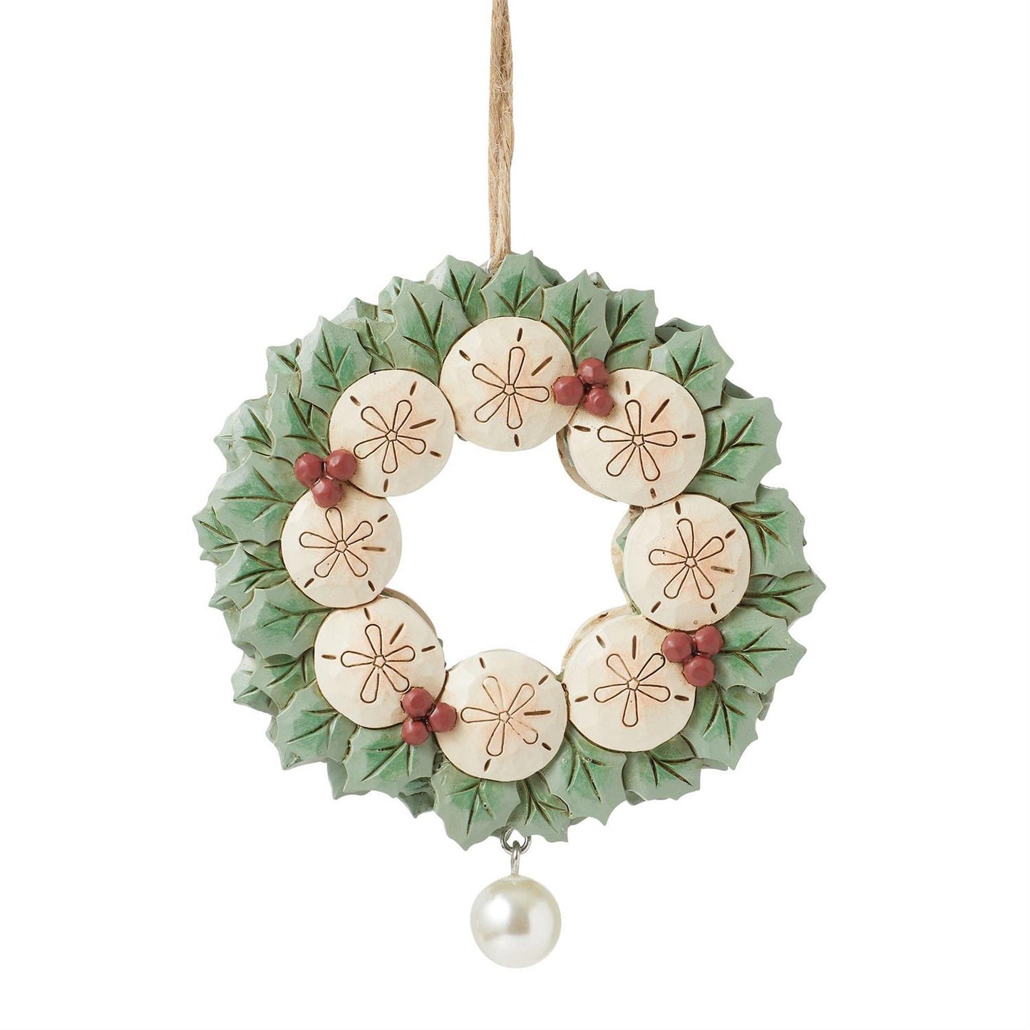 Sand Dollar Wreath Ornament - Country N More Gifts