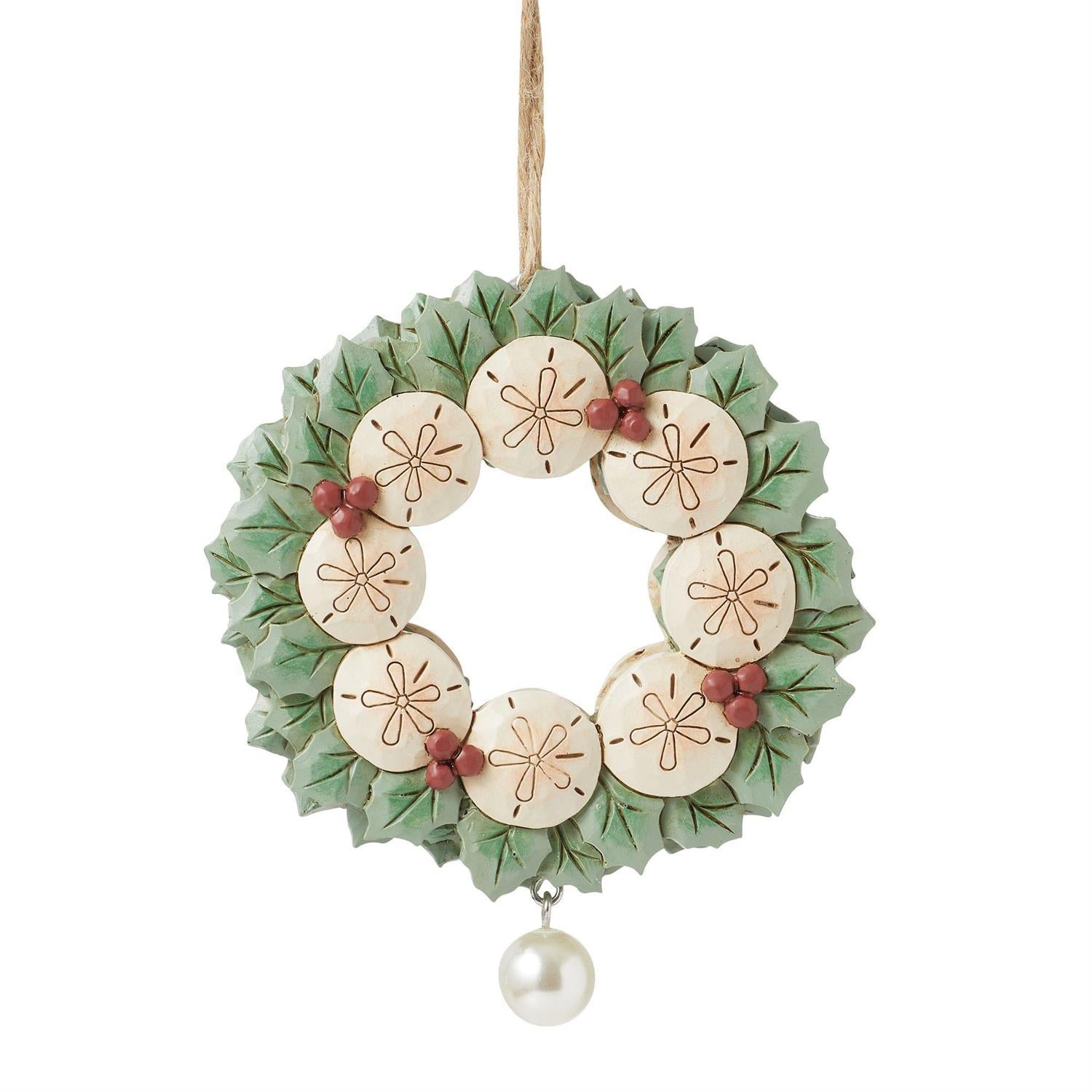 Sand Dollar Wreath Ornament - Country N More Gifts