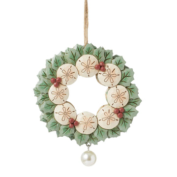 Sand Dollar Wreath Ornament - Country N More Gifts