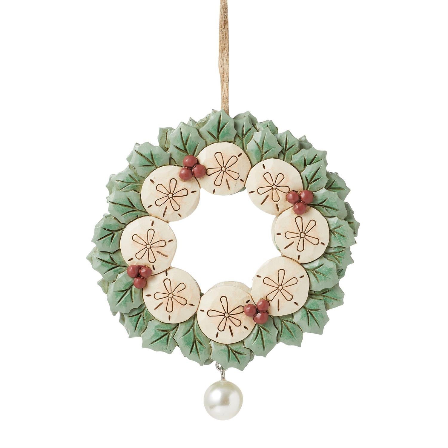 Sand Dollar Wreath Ornament - Country N More Gifts