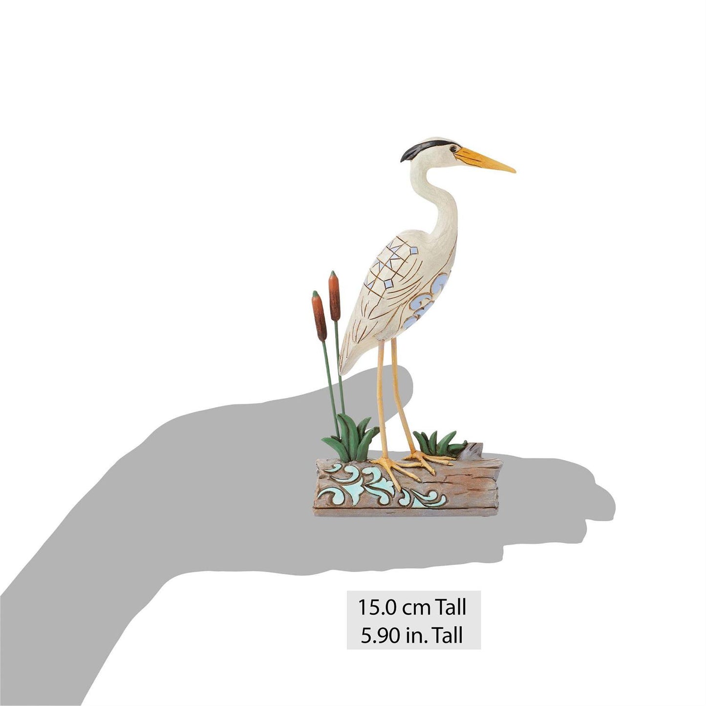 FBA - Waterside Watcher - Blue Heron Bird Figurine - Country N More Gifts