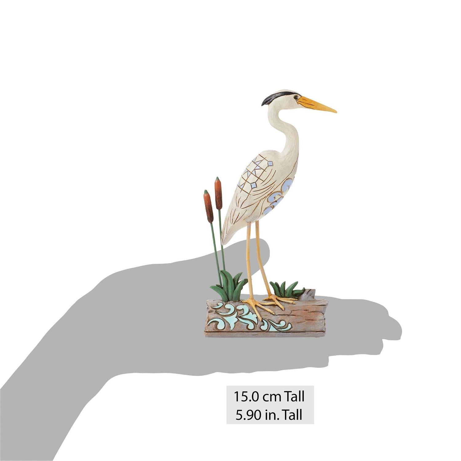 FBA - Waterside Watcher - Blue Heron Bird Figurine - Country N More Gifts