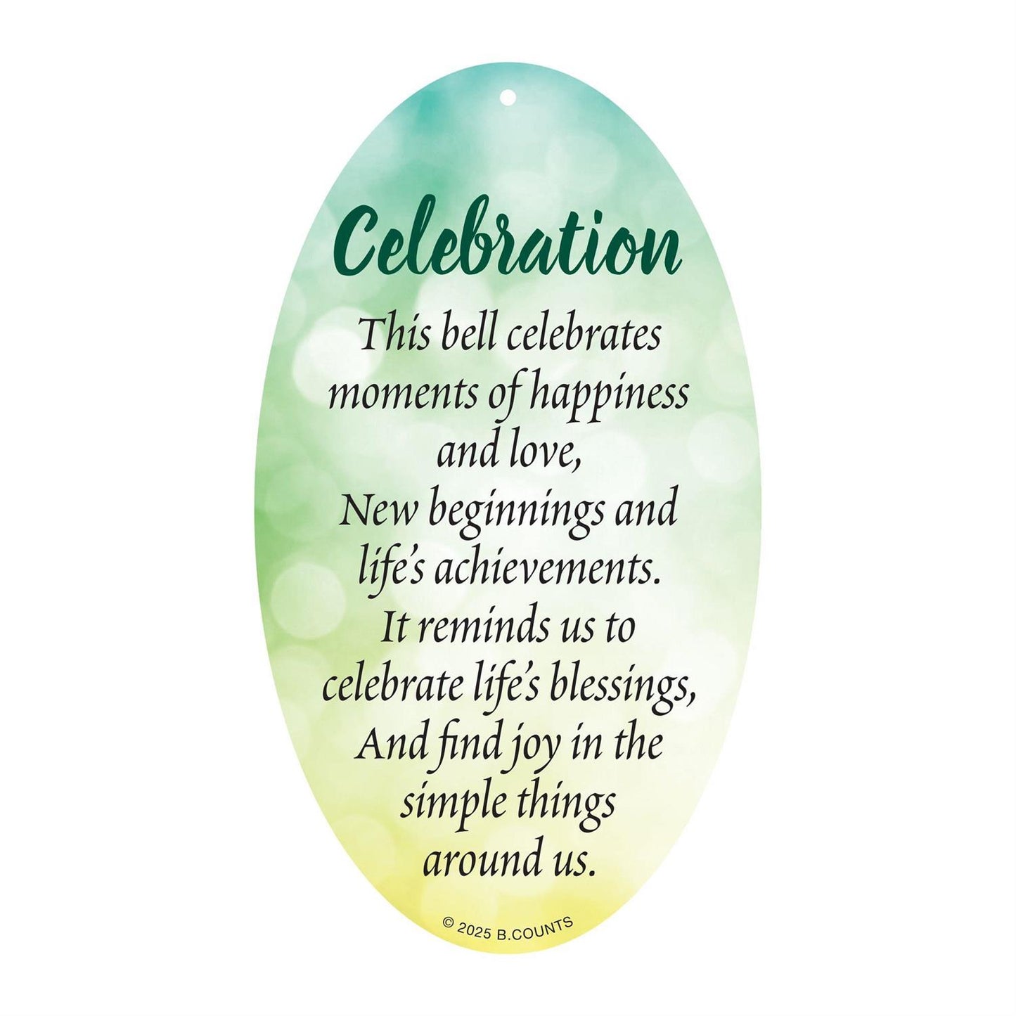 Celebration Bell Ornament - Country N More Gifts